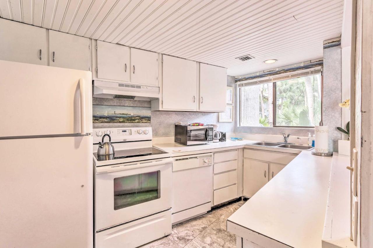 Hilton Head Island Townhome Patio, Walk To Beach Luaran gambar