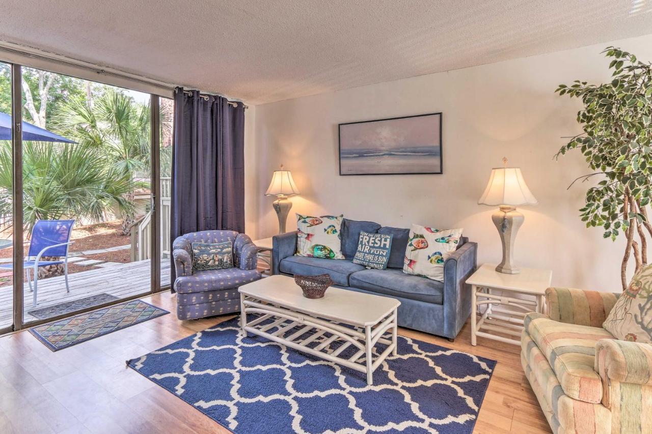 Hilton Head Island Townhome Patio, Walk To Beach Luaran gambar