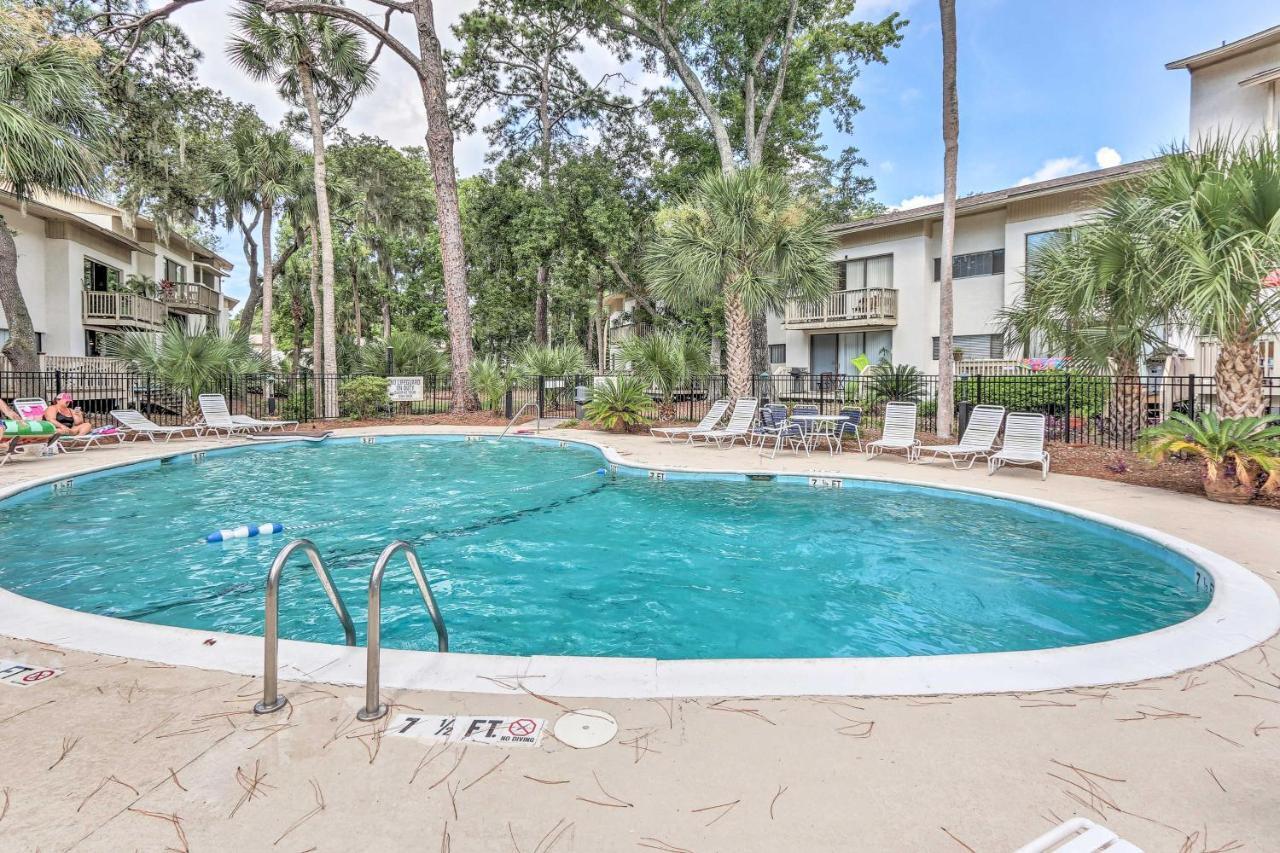 Hilton Head Island Townhome Patio, Walk To Beach Luaran gambar