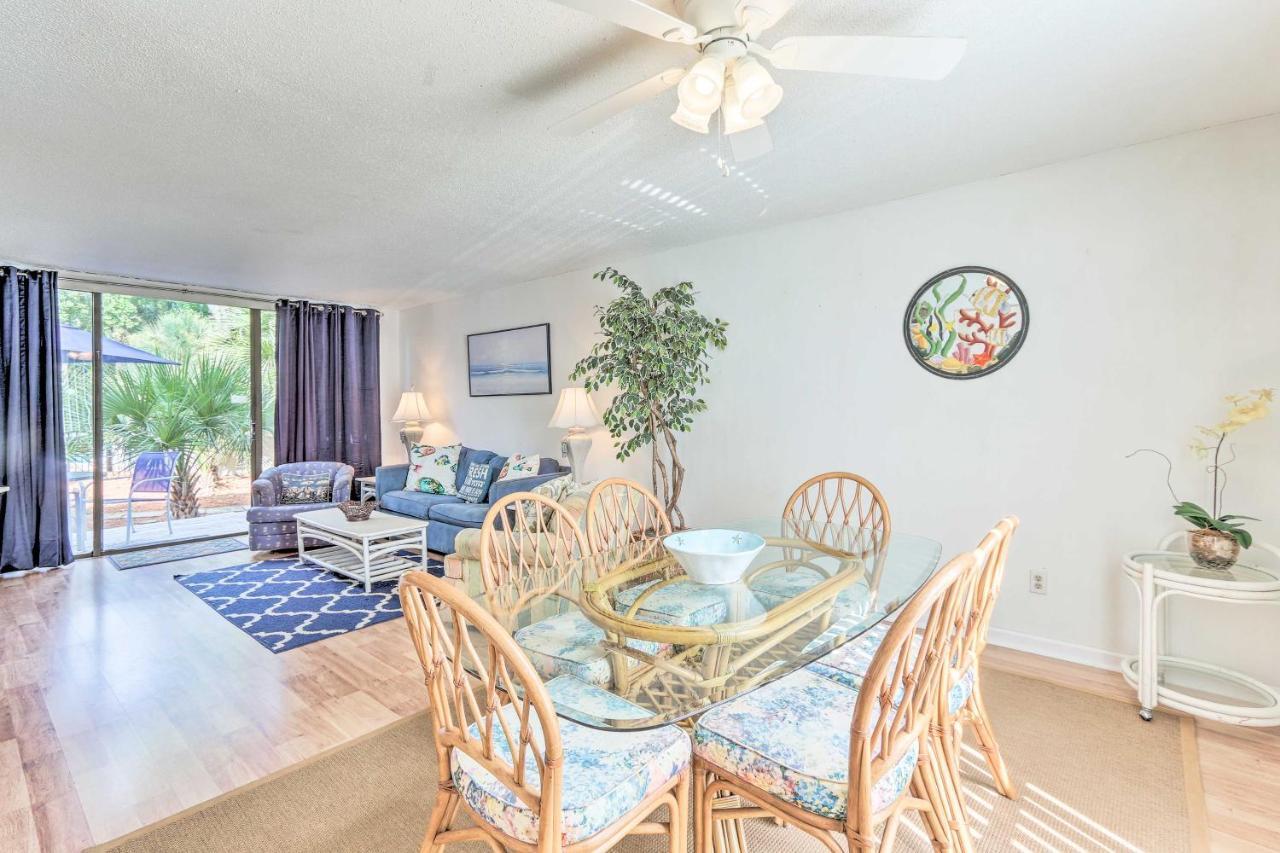 Hilton Head Island Townhome Patio, Walk To Beach Luaran gambar