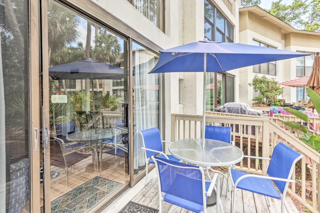 Hilton Head Island Townhome Patio, Walk To Beach Luaran gambar